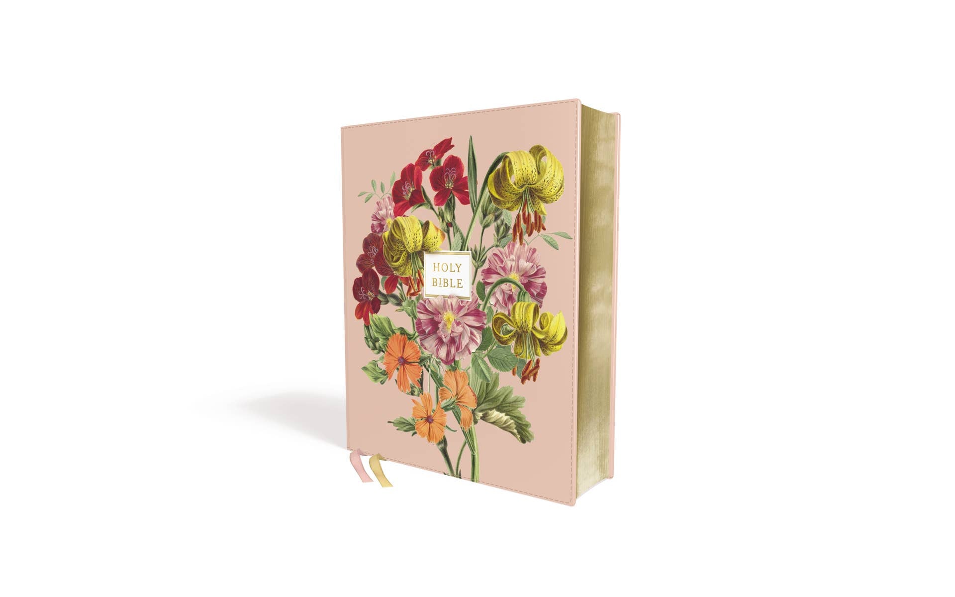 NIV Artisan Collection Bible Leathersoft Blush Floral - 926 West