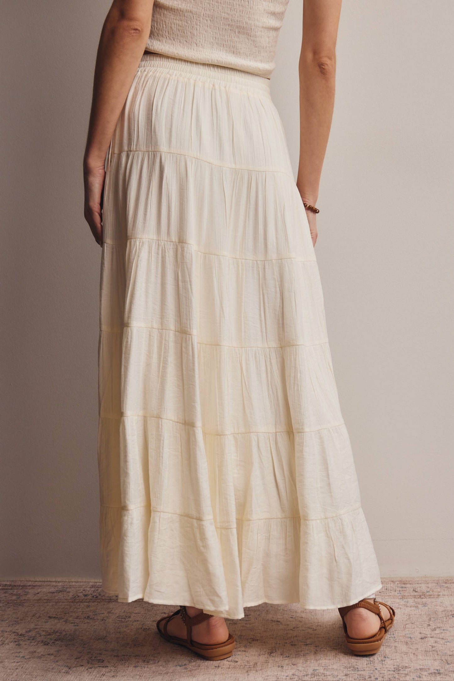 Tiered Maxi Skirt FSK0015