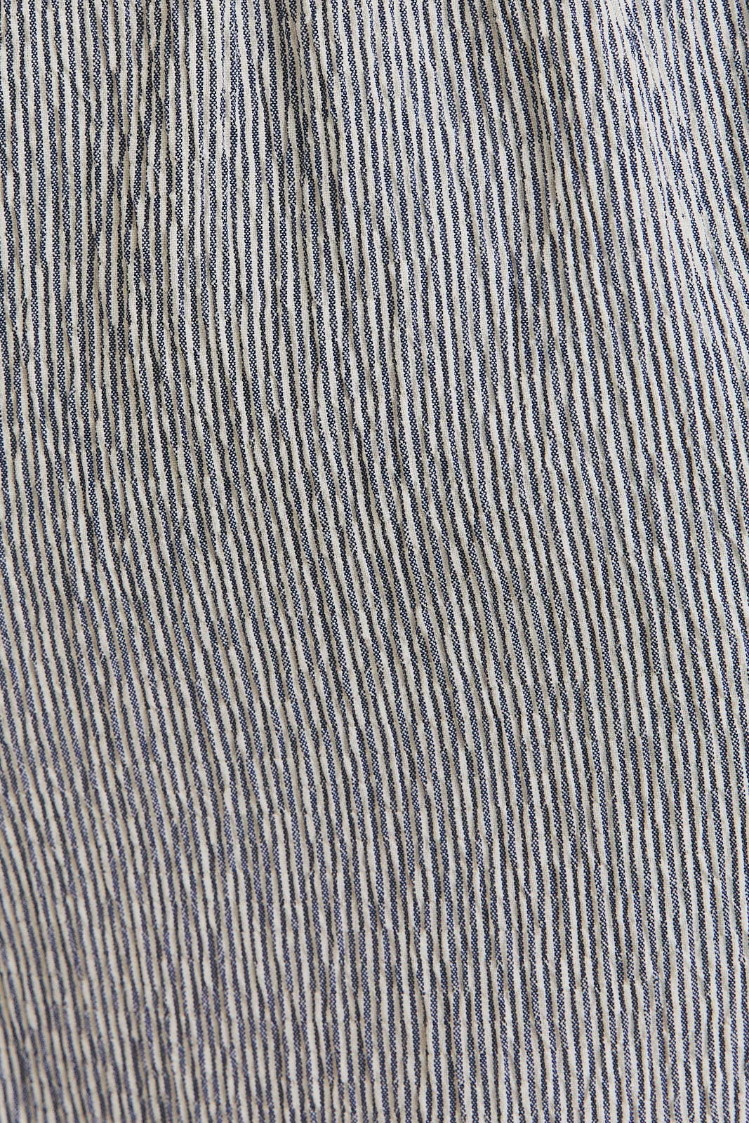 FLARE HEM STRIPE TOP AND  FOLDED HEM STRIPE SHORTS 926 WEST