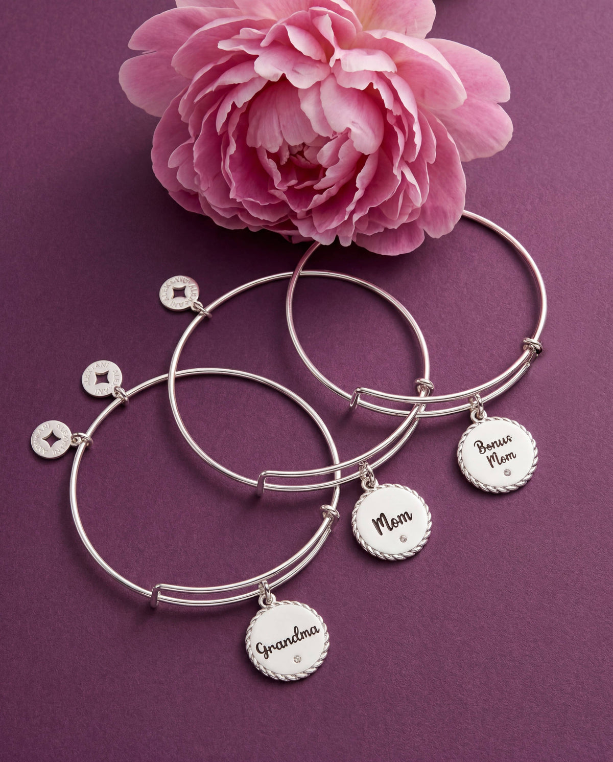 Alex & Ani Grandma 'Wise And Warm, Her Love Feels Like Home' Charm Bangle