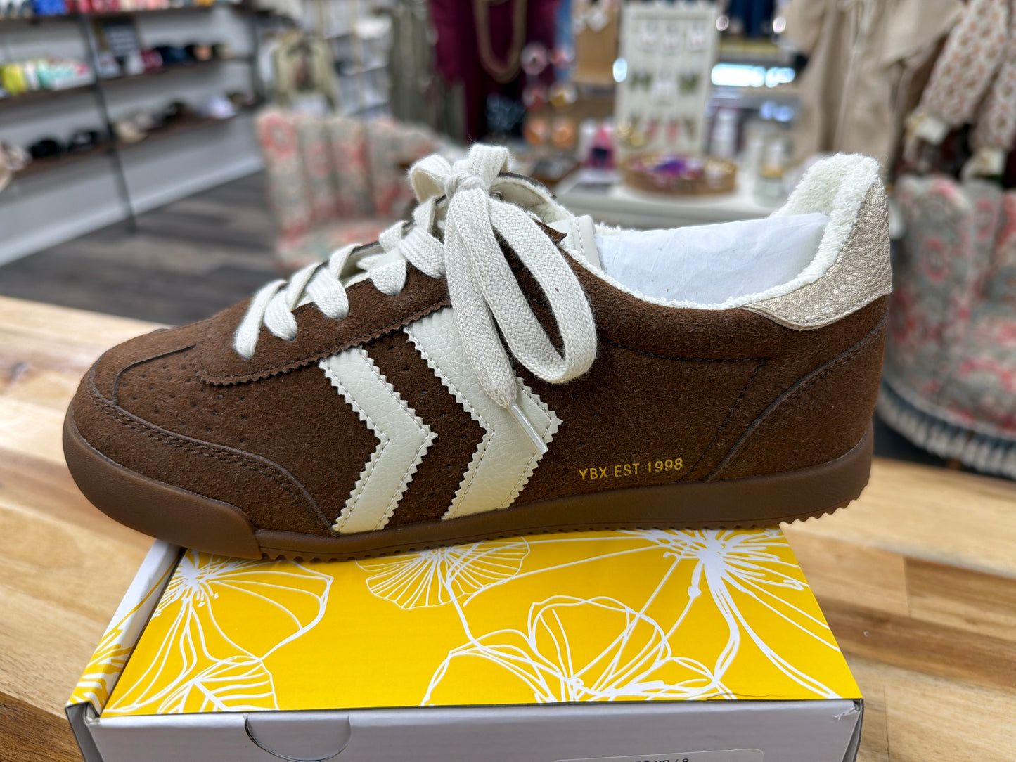 FINAL SALE -Yellow Box Neevan Tennis Shoes