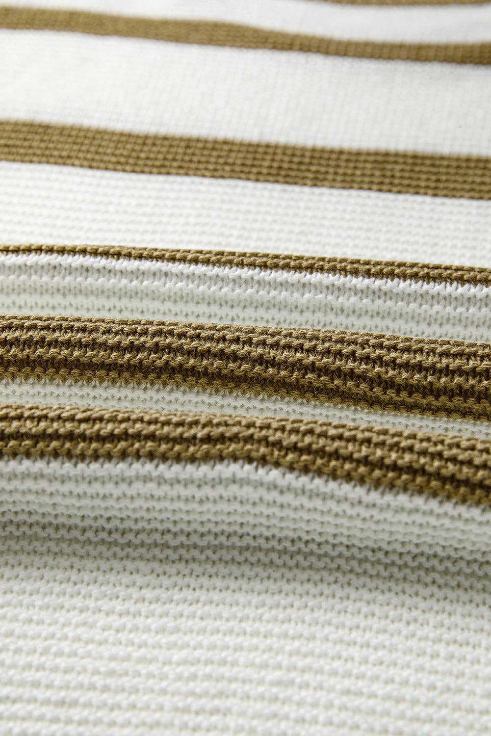 FINAL SALE- Stripe Tie Side Summer Sweater Top 926 WEST