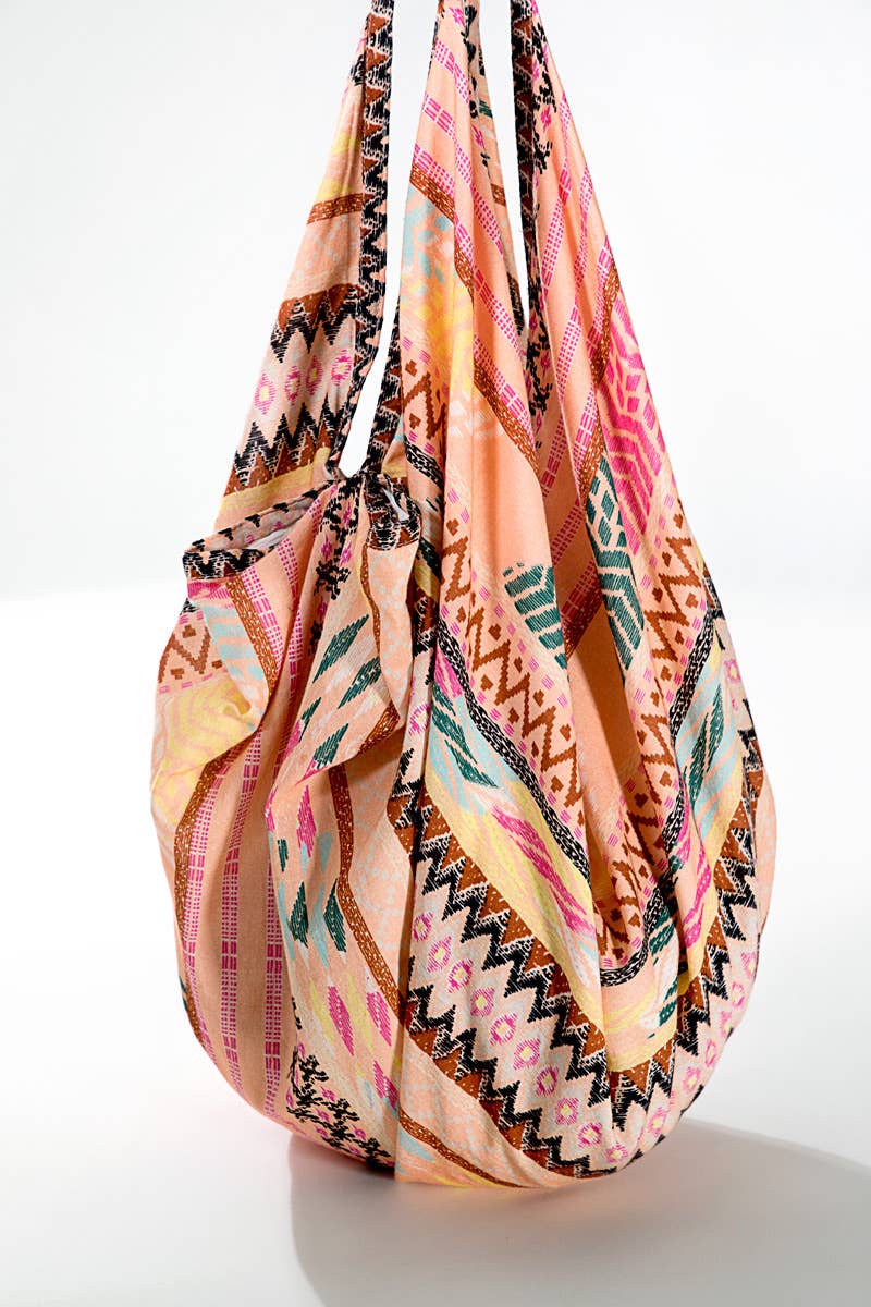 Ethnic Pattern Hand Block Boho Bag Urbanista