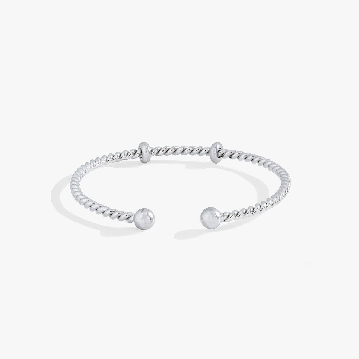 Alex & Ani French Rope Charm Bracelet Cuff