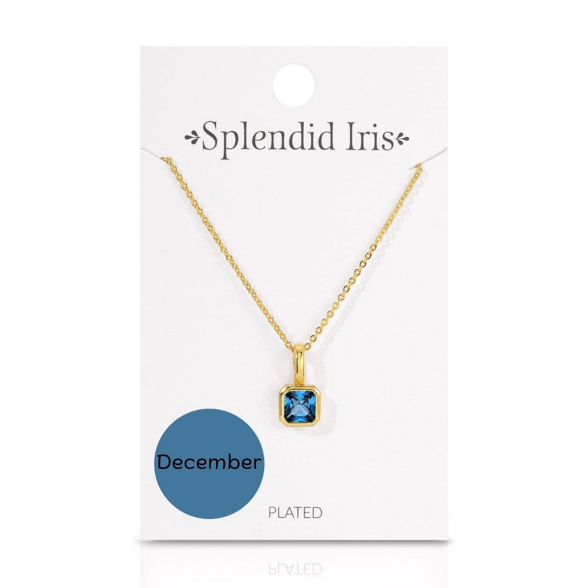Assorted Birthstone Solitaire Necklaces