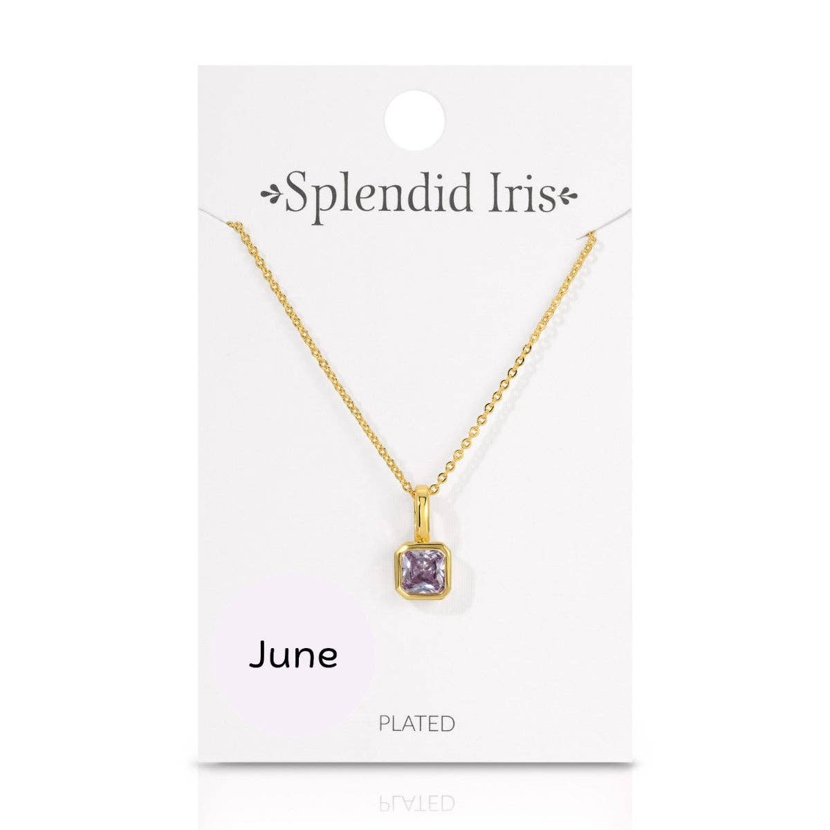 Assorted Birthstone Solitaire Necklaces