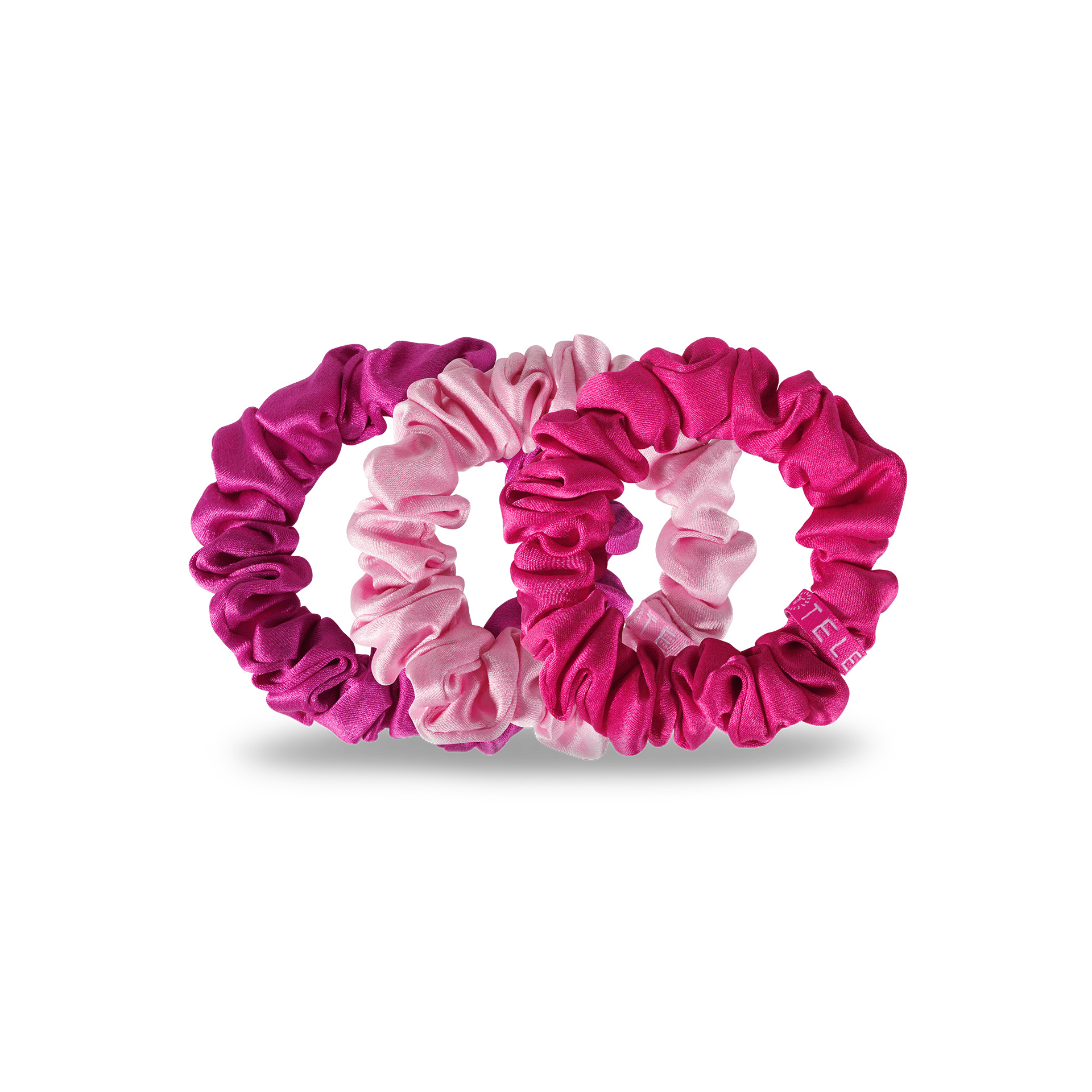 Silk Hair Scrunchie | Small | Rose All Day TELETIES