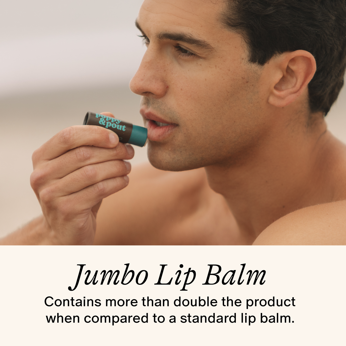 Poppy & Pout - Lip Balm, Retro Surf, Coconut Coast