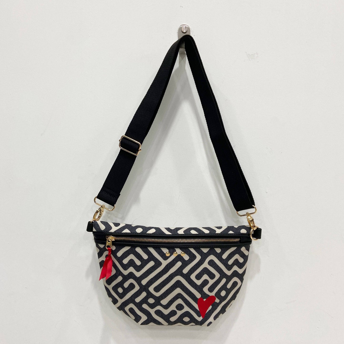 Colby Canvas Printed Bum Bag