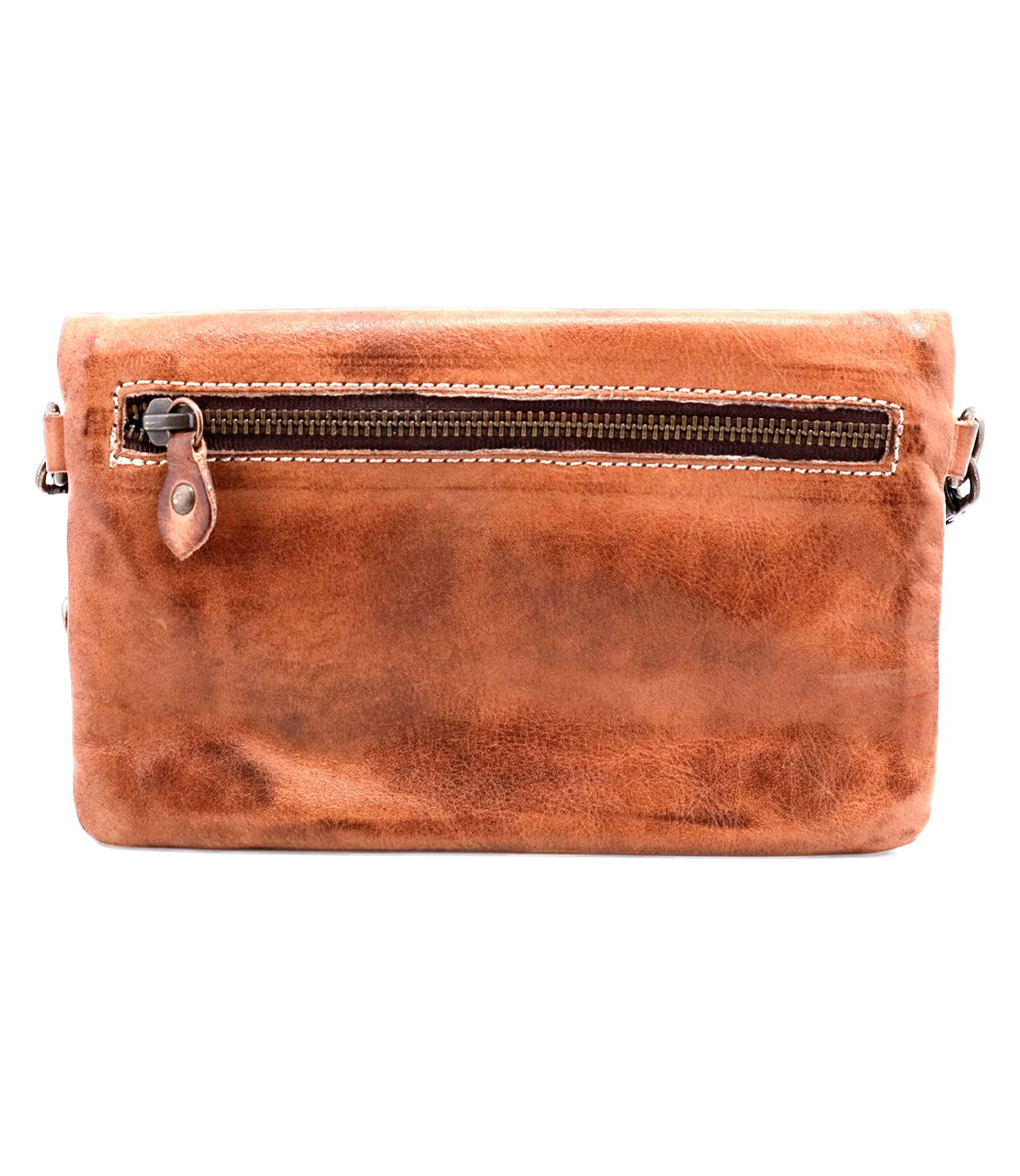 BED STU Cadence Tan Rustic Leather Bag