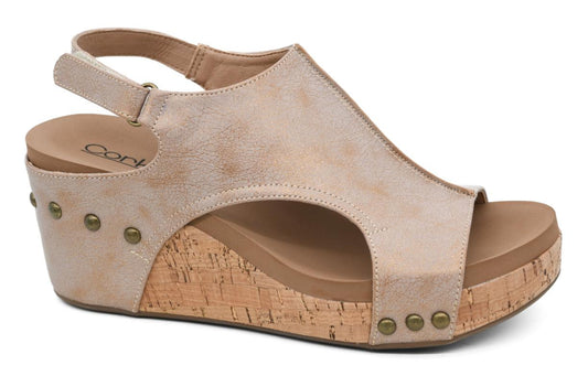 FINAL SALE- Corky Bronze Wash Carley Corkys