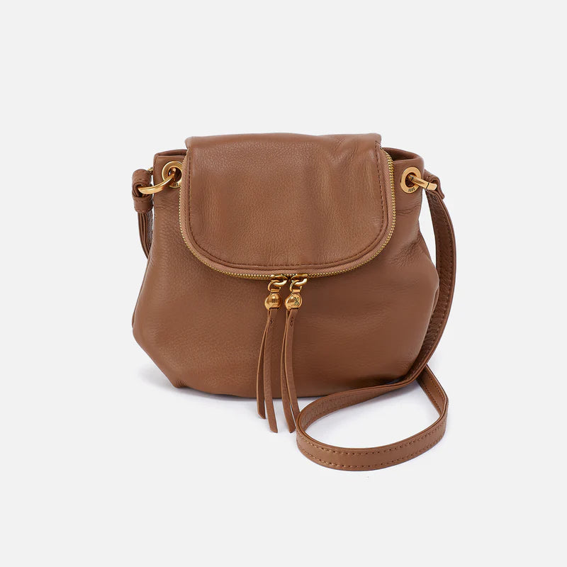 HOBO  FERN ZIP FLAP CROSSBODY TIMBER BROWN - 926 West