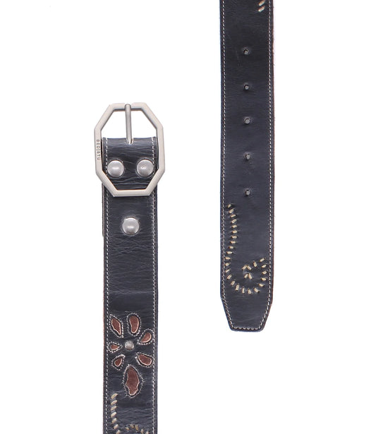 BEDSTU Upswing II Java Rustic Leather Belt