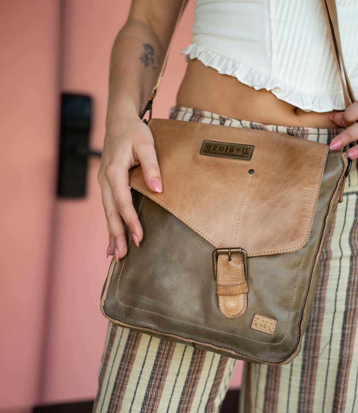 BEDSTU Venice Beach Leather Bag