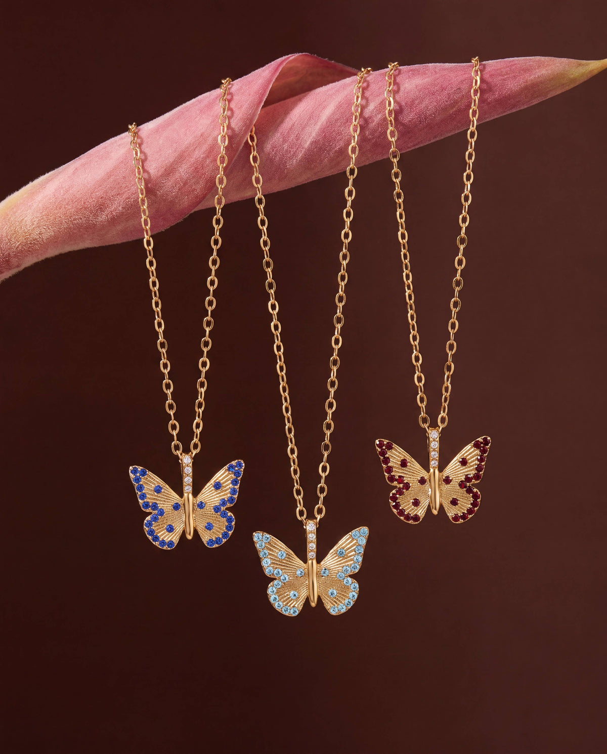 Alex & Ani September 'Protection' Butterfly Birthstone Pendant