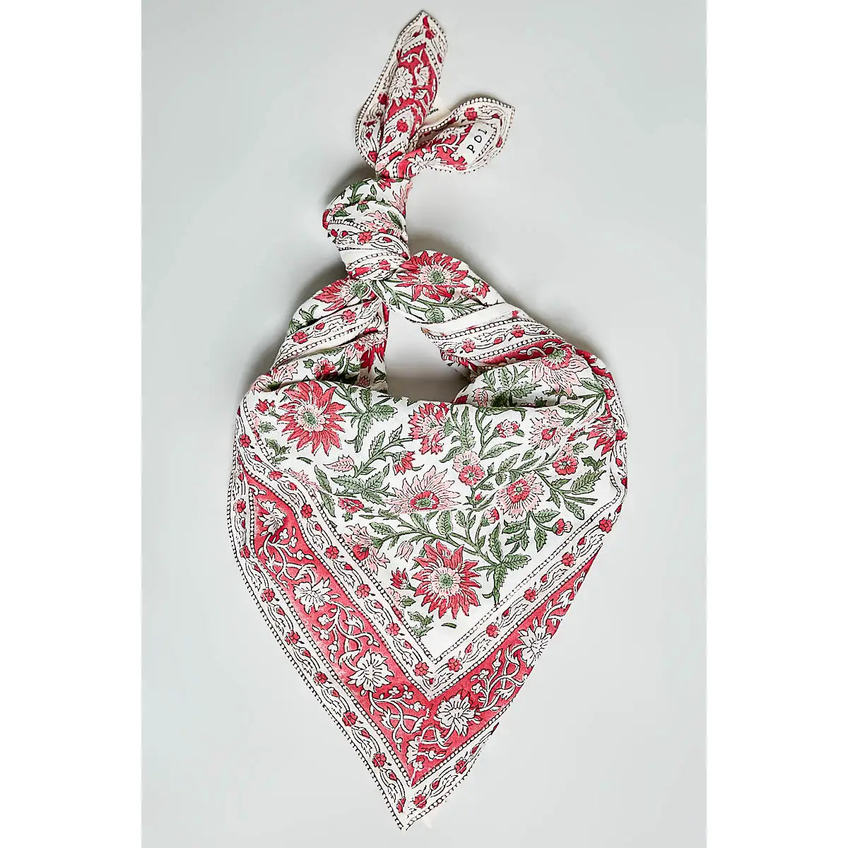 Floral Patterned Multi Style Wrap Scarf