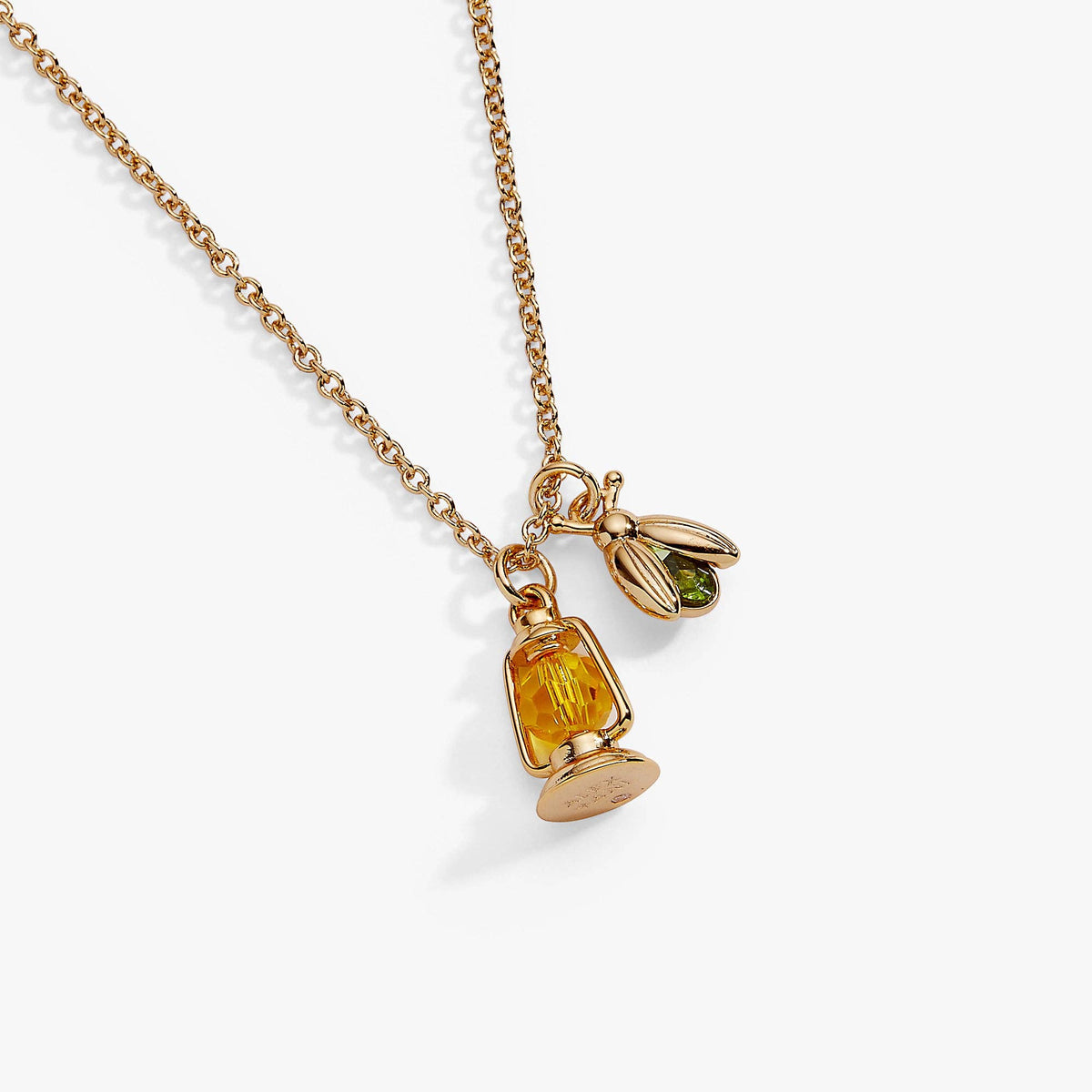 Alex & Ani Firefly Lantern Necklace
