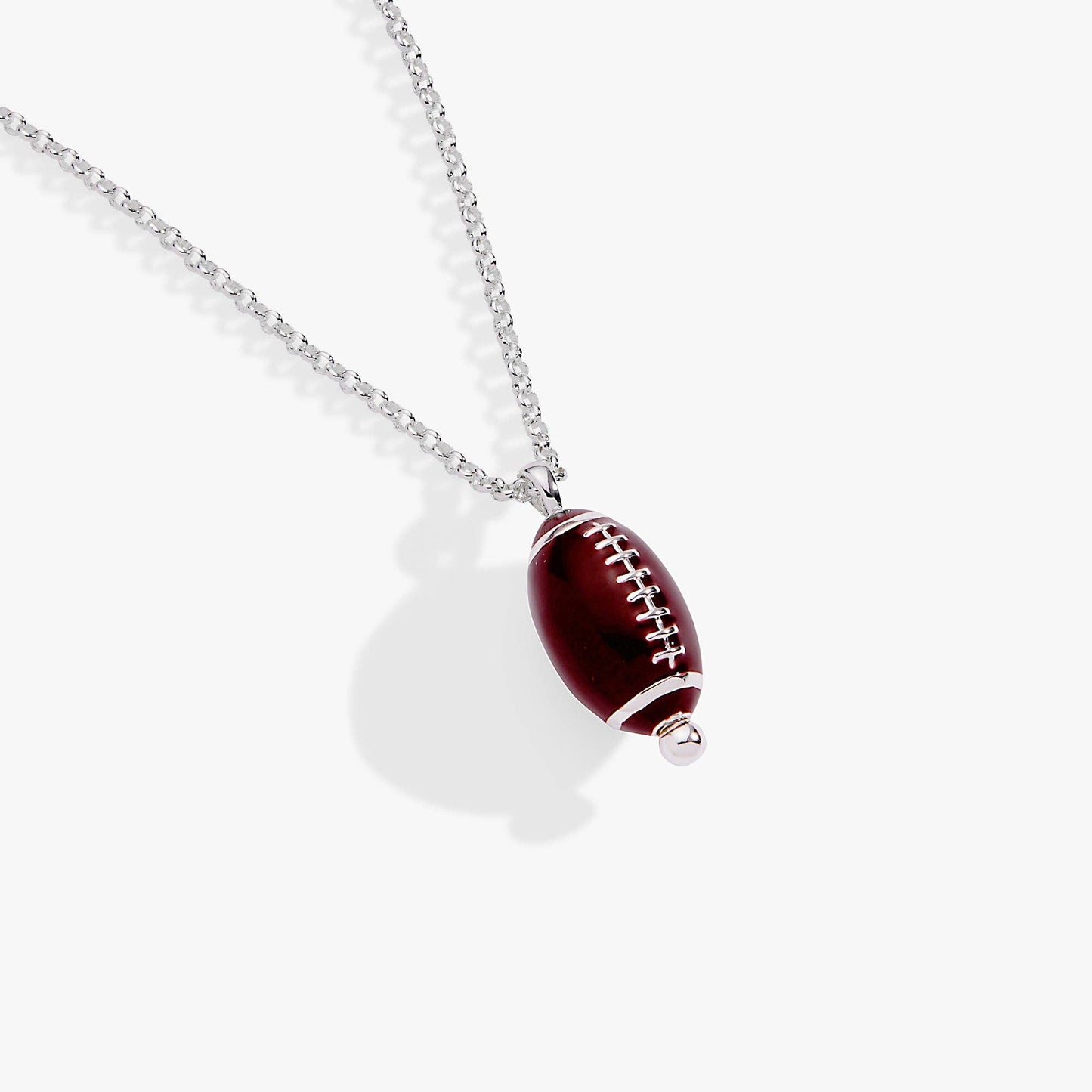 ALEX + ANI - Football Spinner Pendant