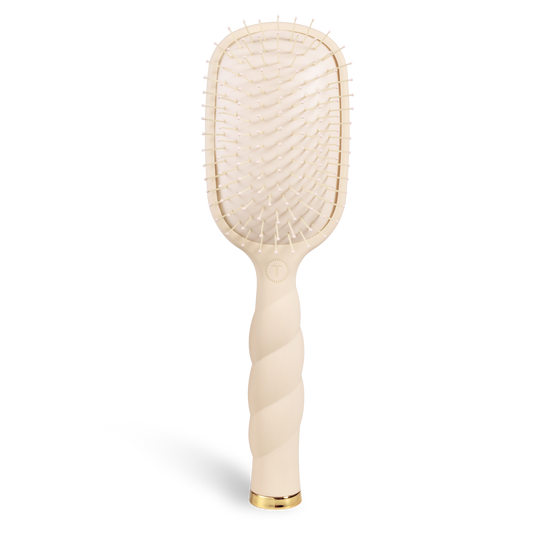 Teleties - Detangler Hair Brush for Medium Hair - Tan