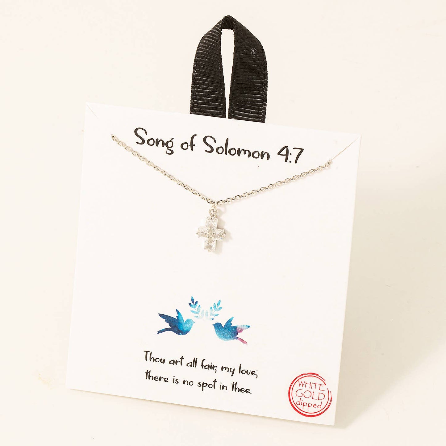 Gold Dipped Cz Cross Pendant Necklace Fame Accessories