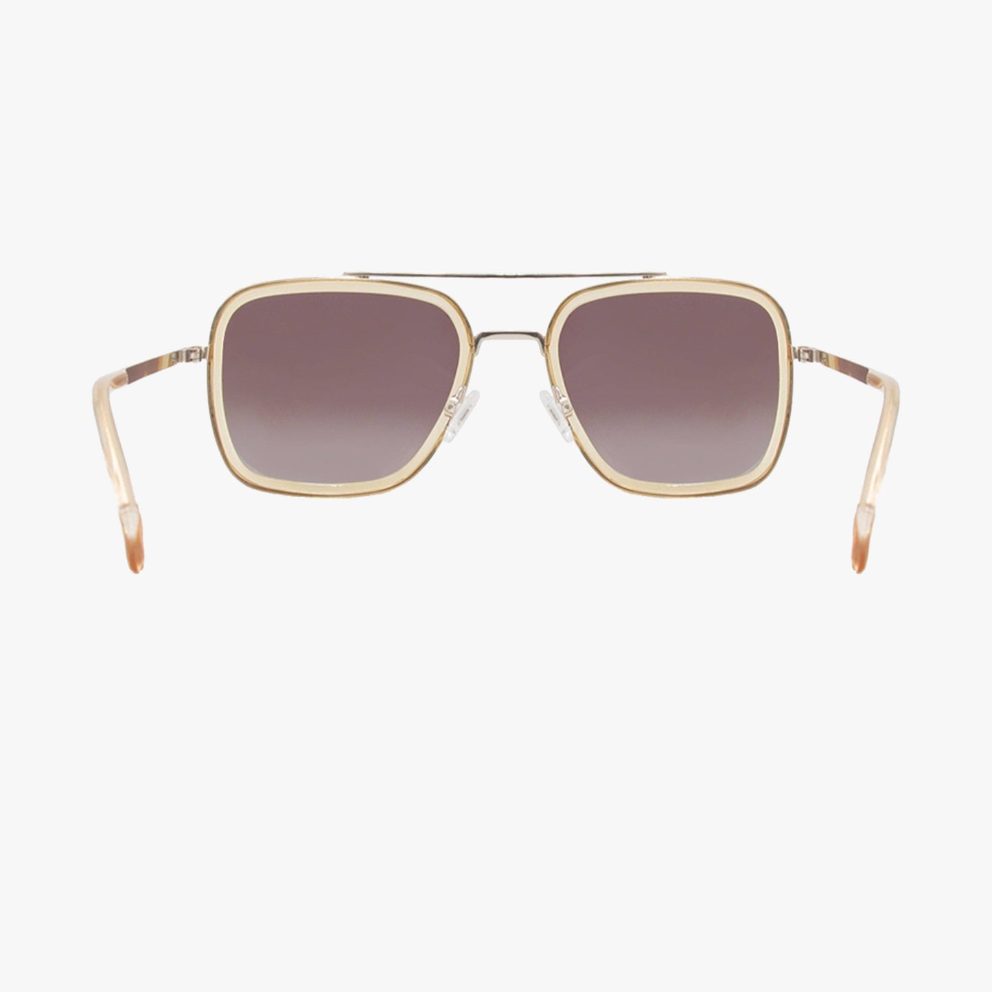 Kohv-LEX CHAMPAGNE Polarized Navigator Metal Sunglasses - 926 West