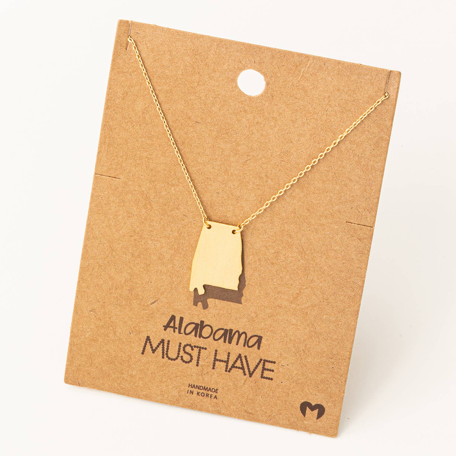 Alabama State Pendant Necklace 926 WEST