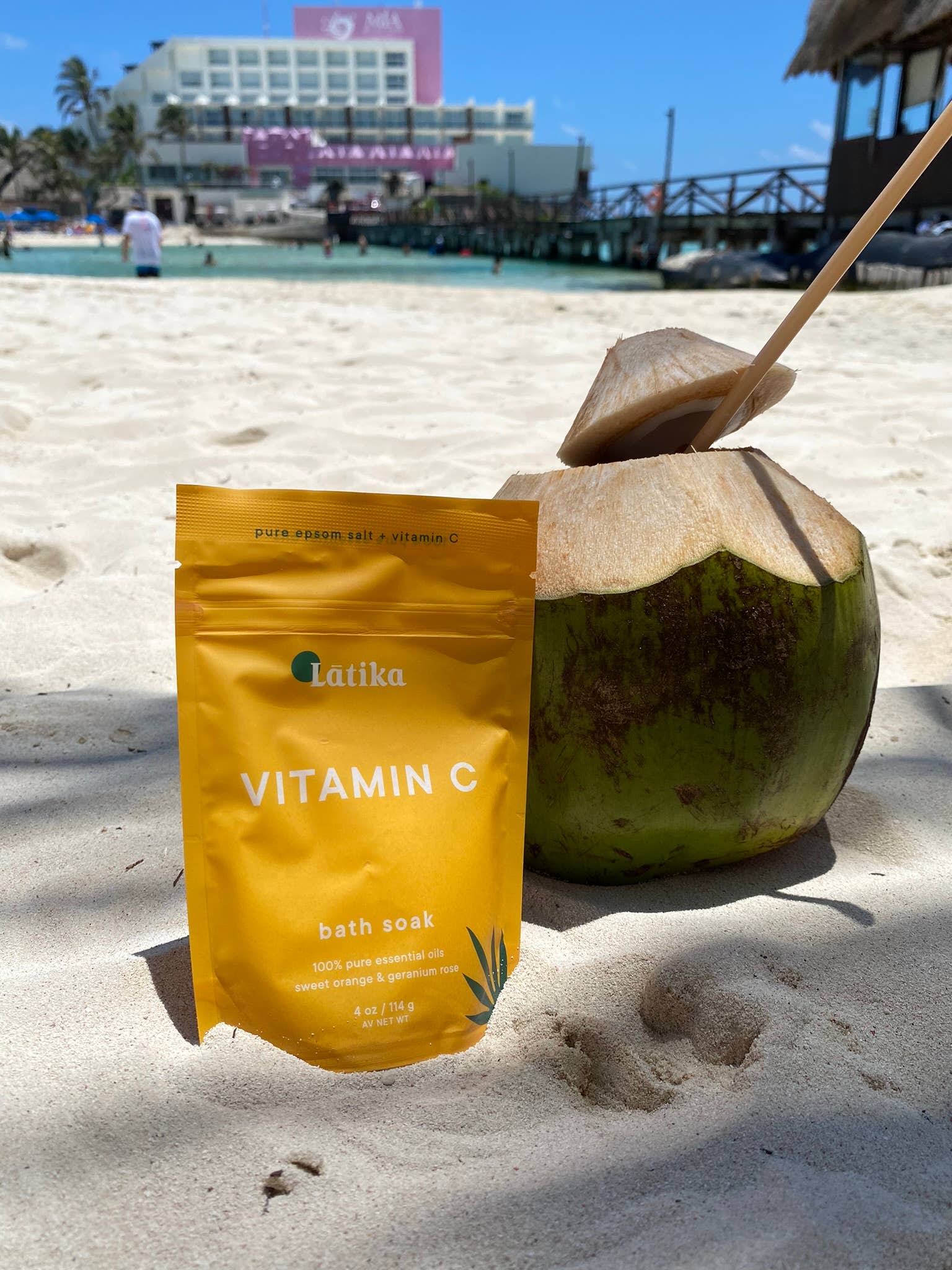 Vitamin C 🟡 Epsom Bath Soak Latika Beauty