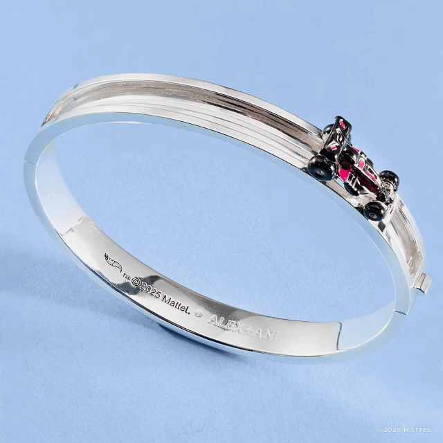 ALEX + ANI - Hot Wheels™ Moveable Racecar Hinge Bangle