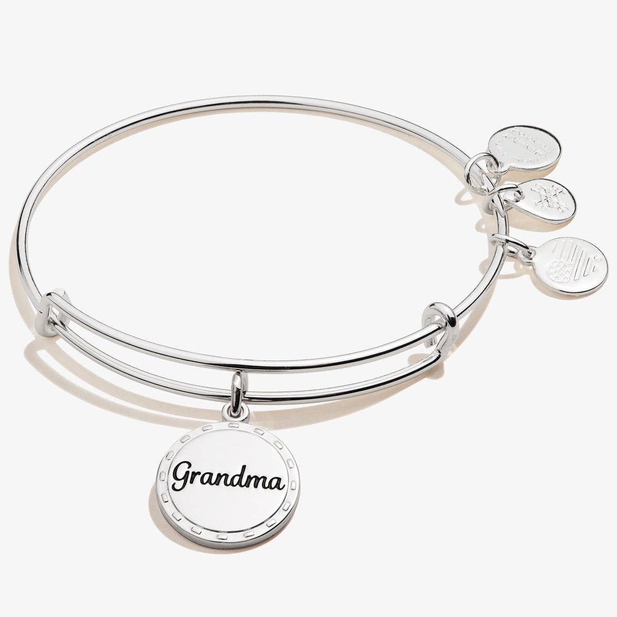 Alex & Ani Grandma, 'Wise And Warm Her Love Feels Like Home' Charm Bangle