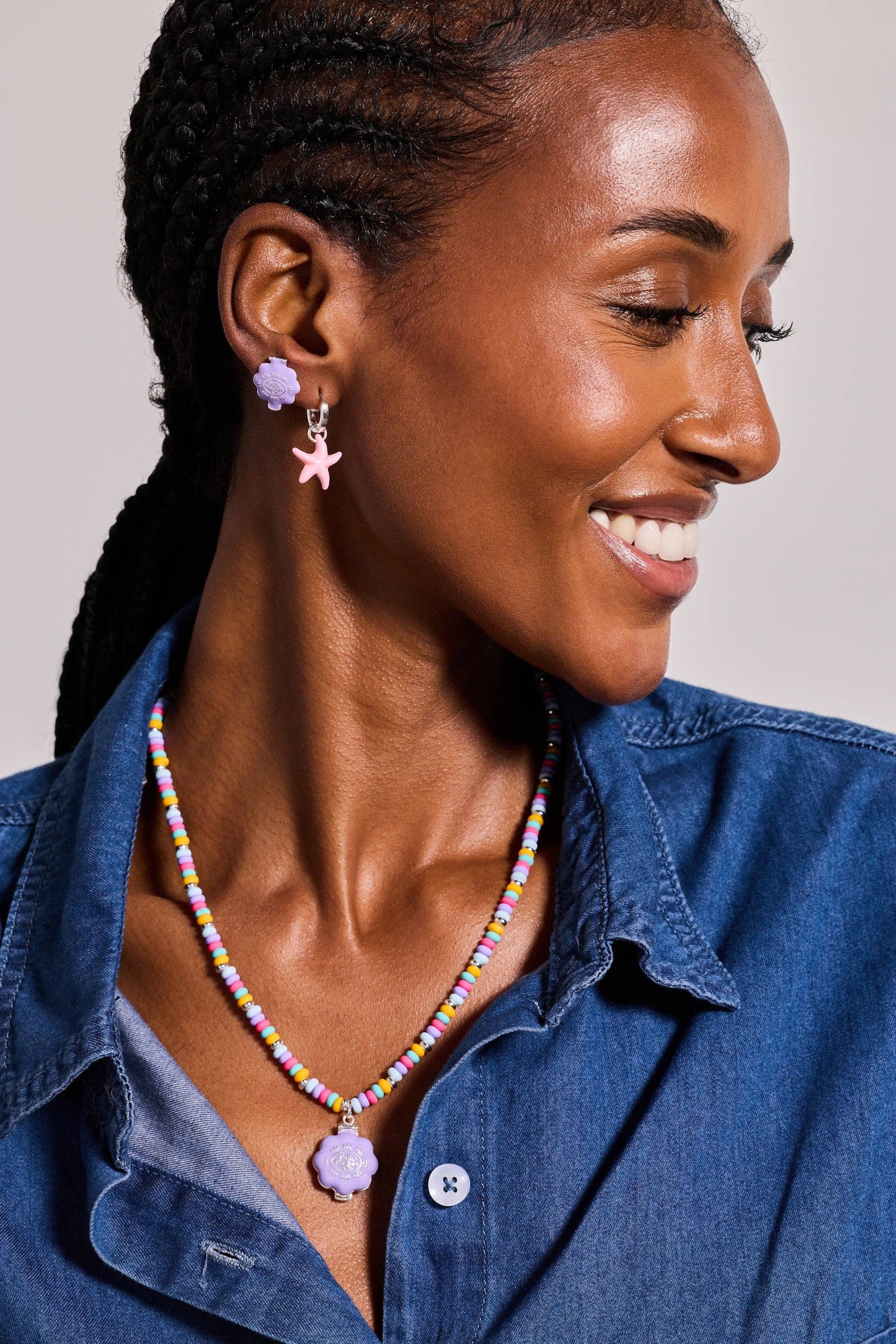 ALEX + ANI - Polly Pocket™ Limited Edition Pool Party Earring Set of 2