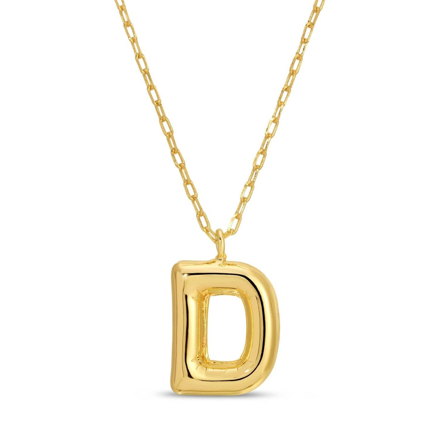 Splendid Iris - Large Balloon Initial Pendant - Assorted - 926 West