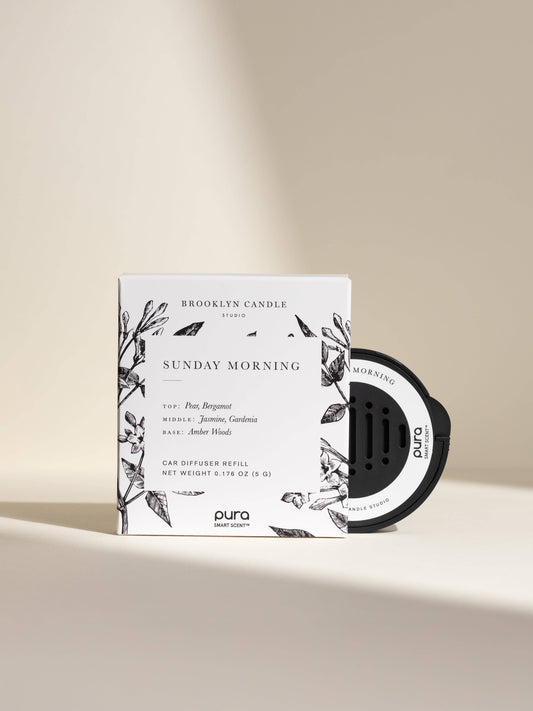 Sunday Morning by Brooklyn Candle Studio - Pura Car Refill