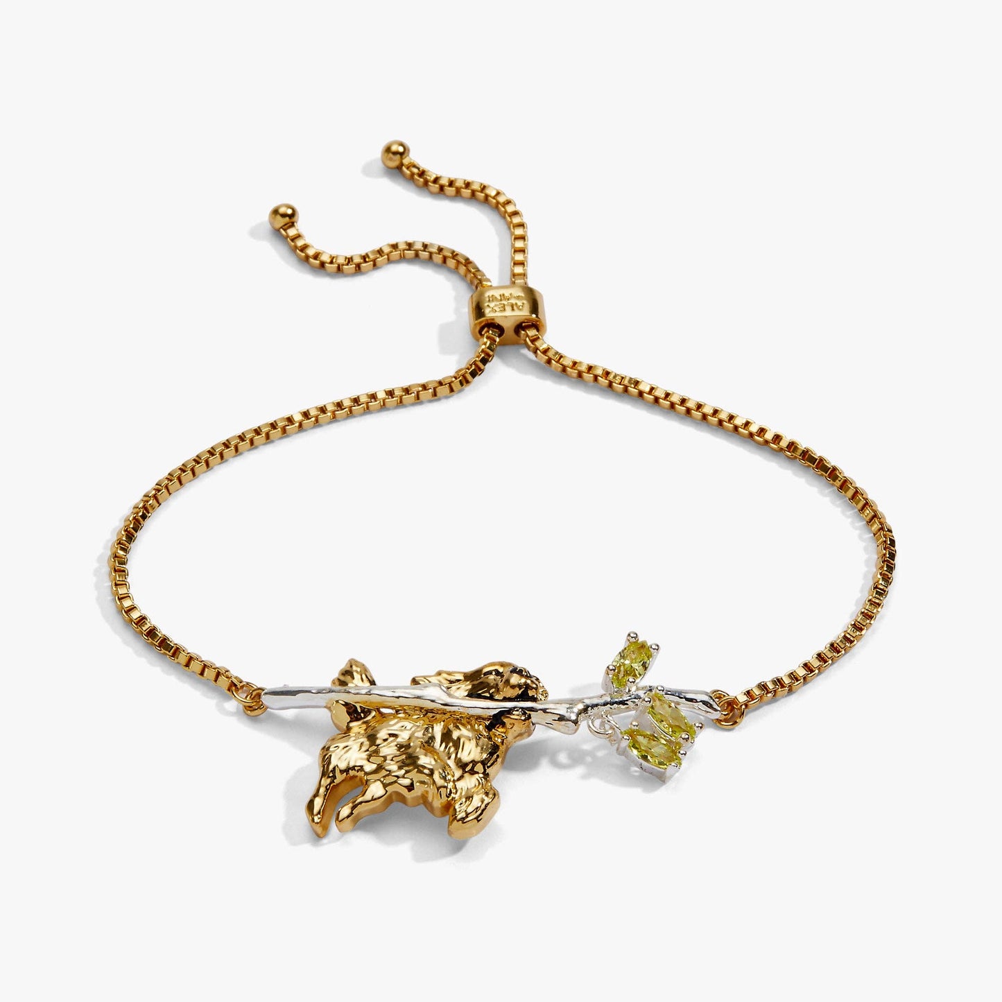 Alex & Ani - Golden Retriever Inline Bracelet