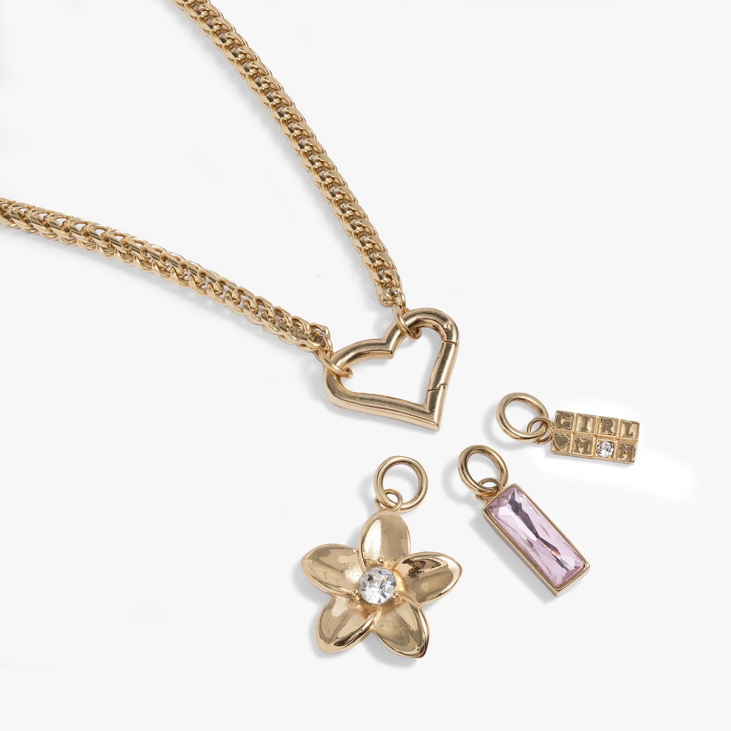 Alex & Ani - Girl Mom Interchangeable Charm Necklace