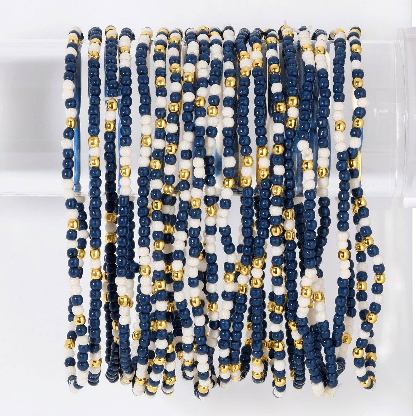 VR -Stretch Seed Bead GAME DAY Bracelets B14 - 926 West