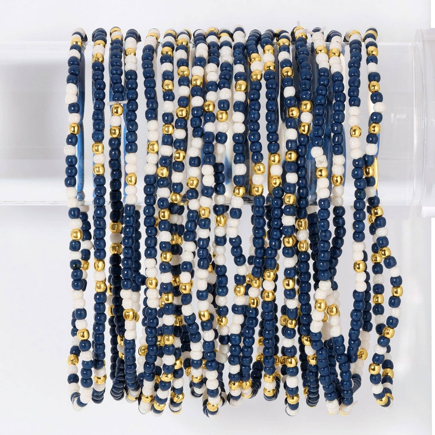 VR -Stretch Seed Bead GAME DAY Bracelets B14 - 926 West