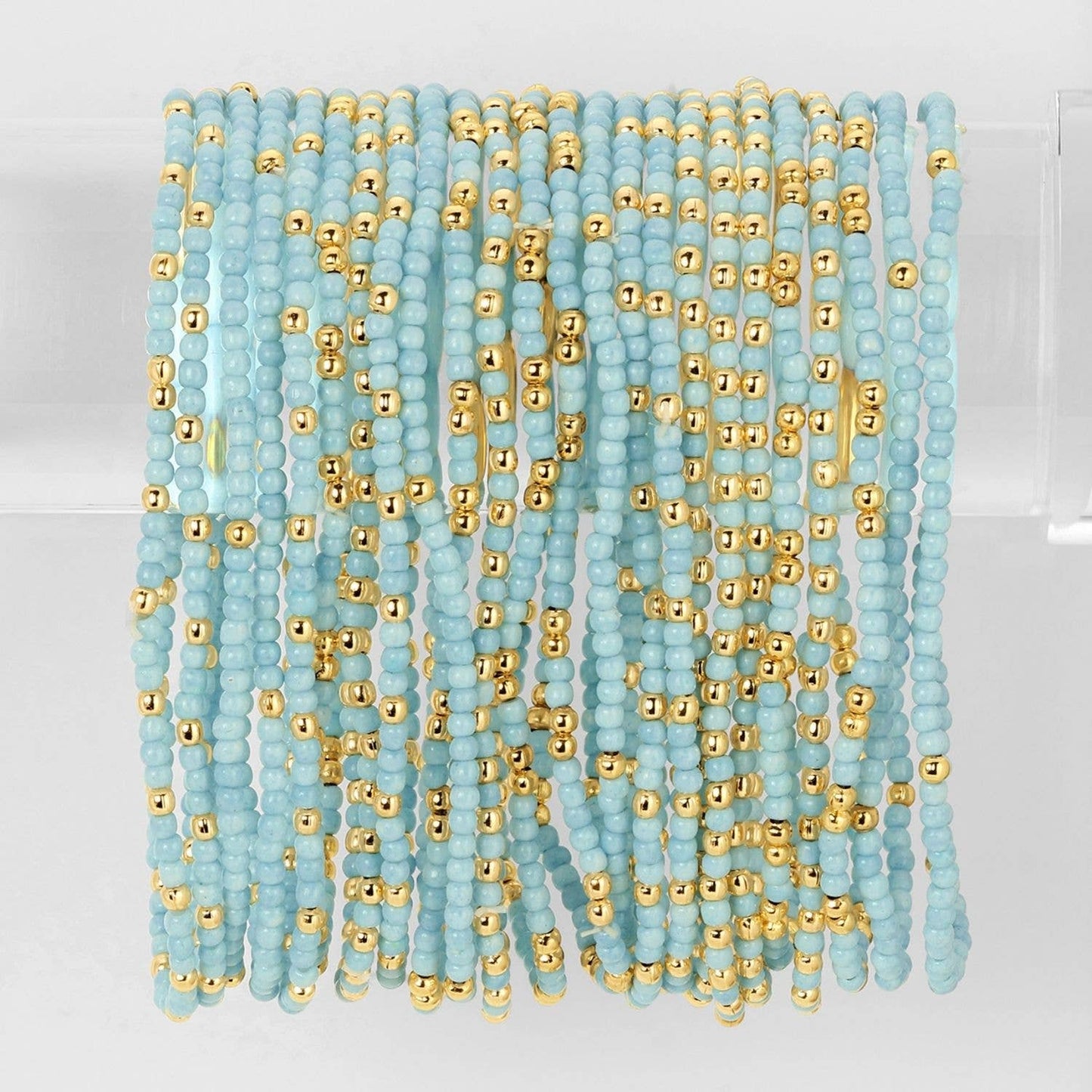 SPLENDID IRIS - Solid Color 2mm Seed Bead Bracelets - 926 West