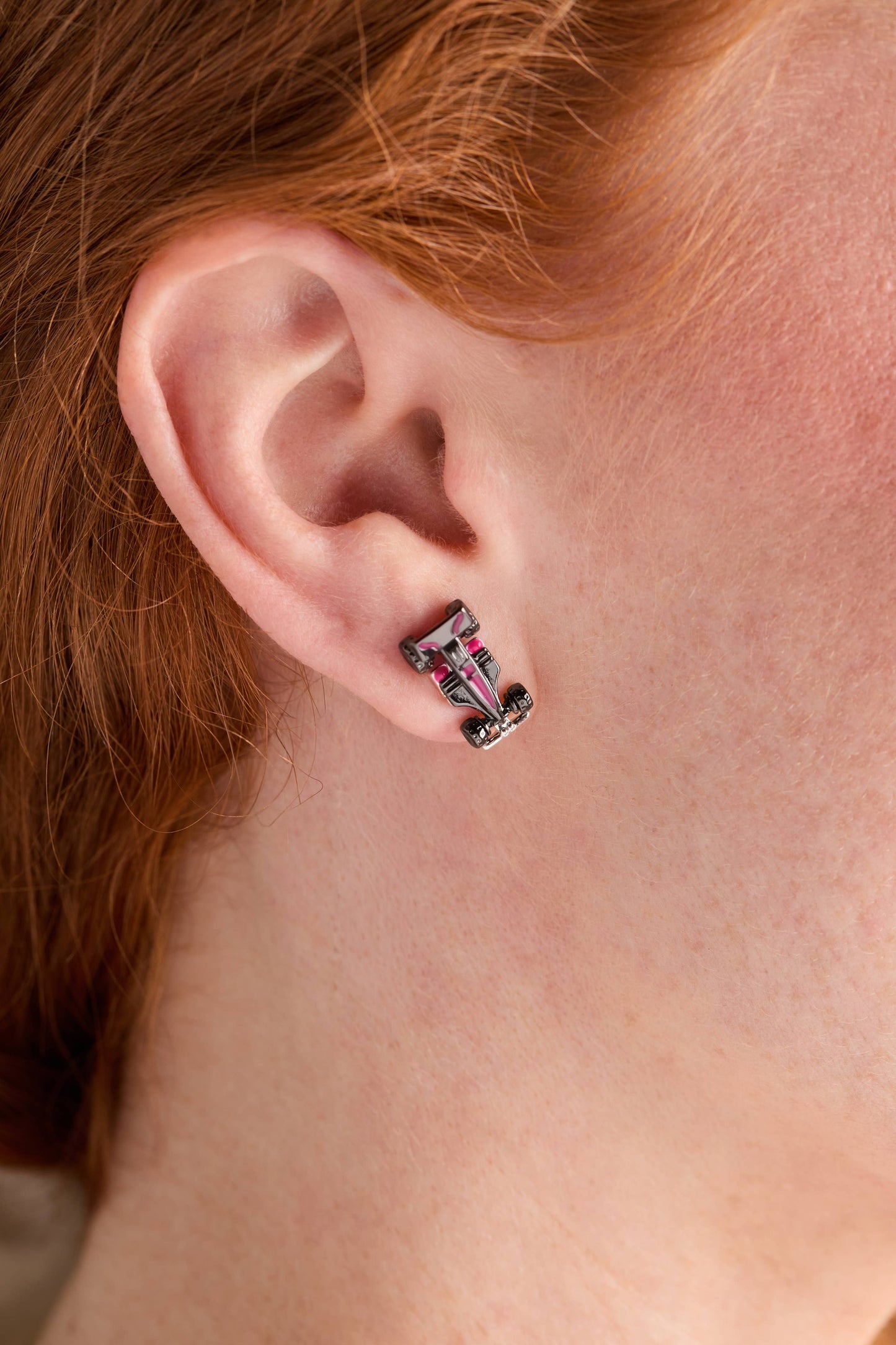 ALEX + ANI - Hot Wheels™ Racecar Stud Earrings