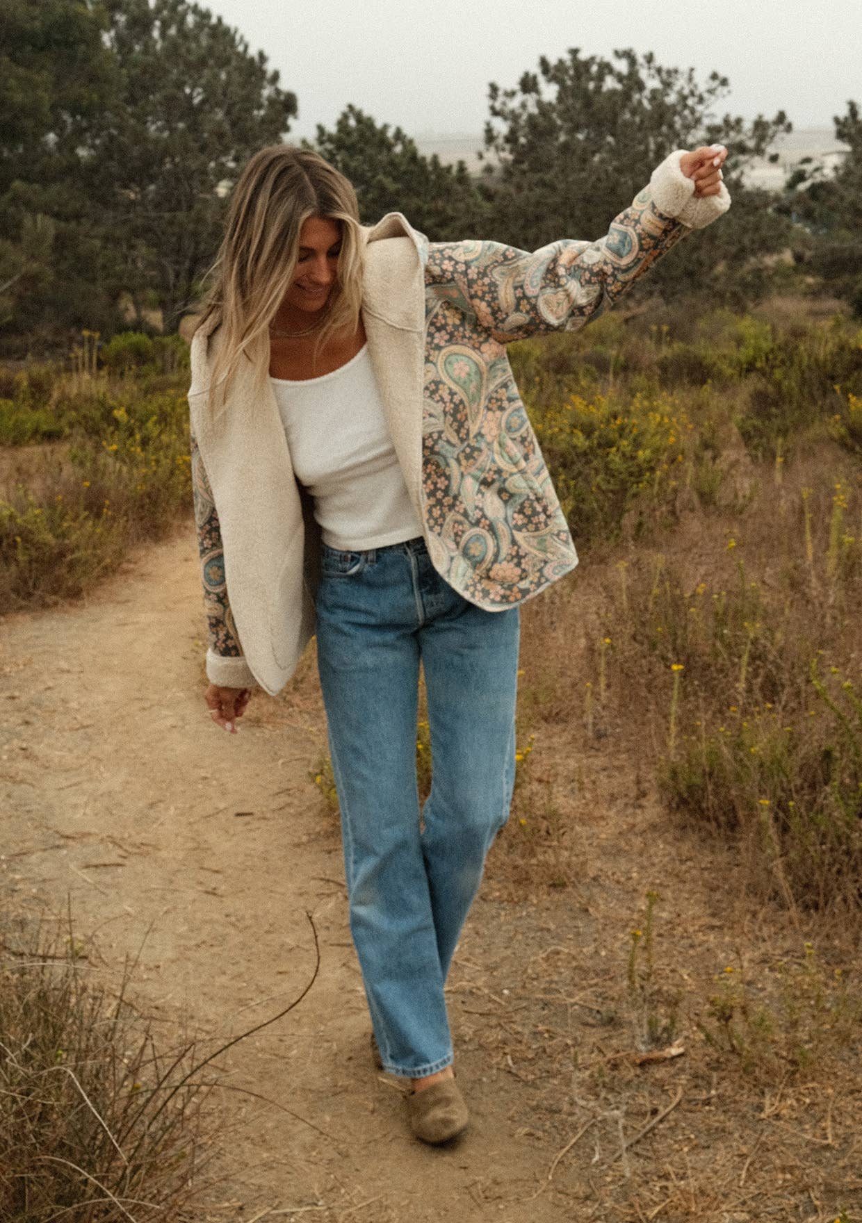 Long Sleeve Hooded Jacket with Pockets Lovestitch