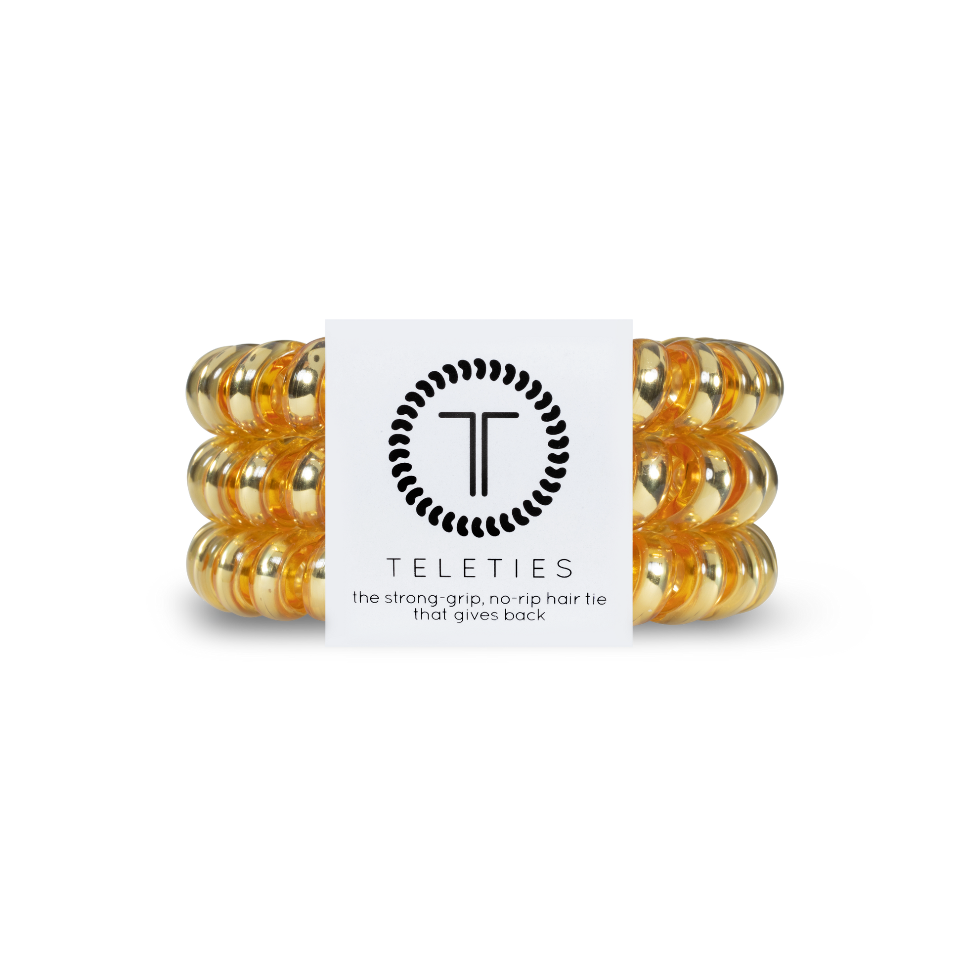 Spiral Hair Coils | Large | Sunset Gold Hair Ties - 926 West