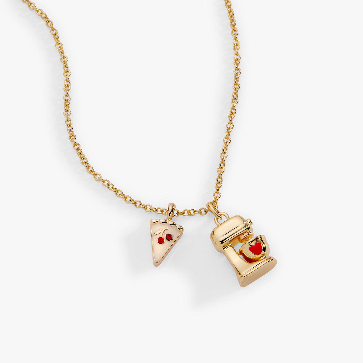 Alex & Ani  Sweet Shop Pie and Kitchen Mixer Charm Pendant Necklace