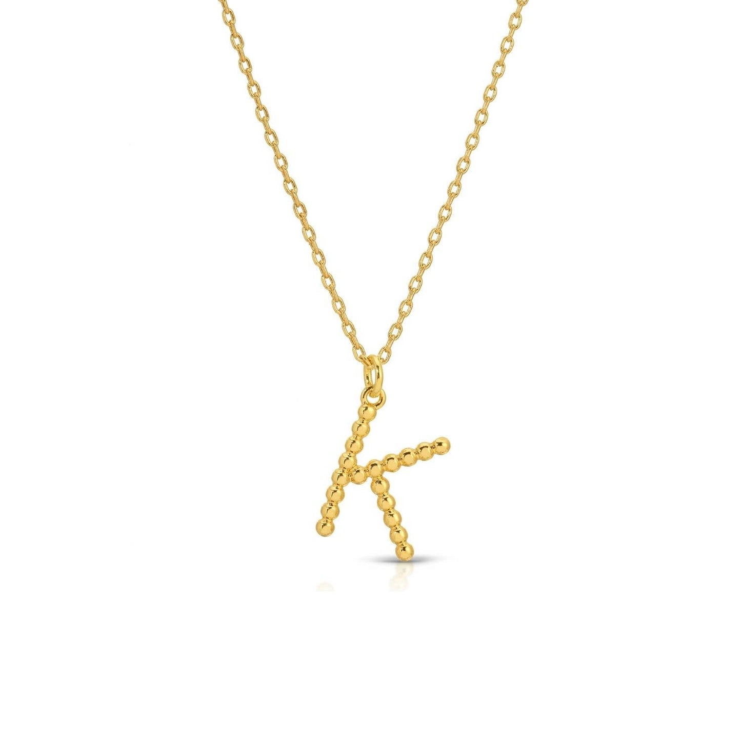 Splendid Iris - Delicate Initial Pendant - Assorted - 926 West