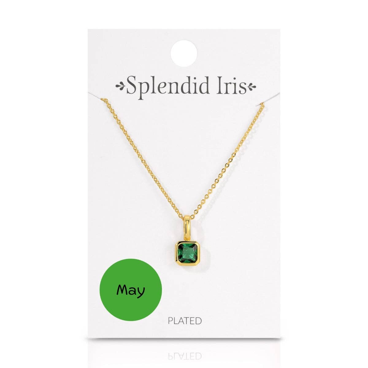 Assorted Birthstone Solitaire Necklaces