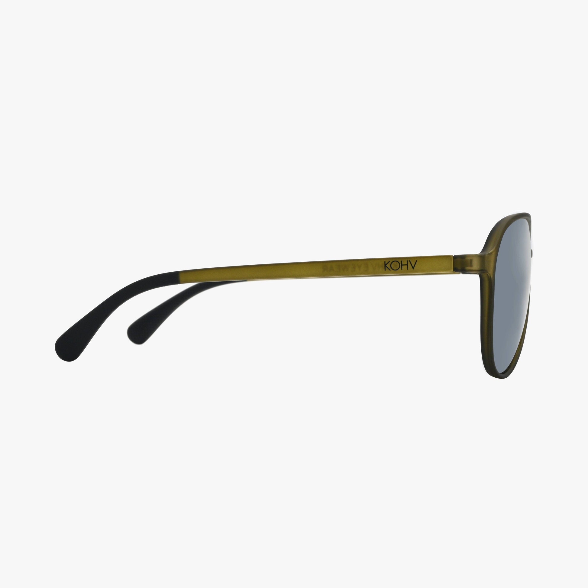 Kohv-DASH ASPEN Polarized Active Soft Rubber Aviator Sunglasses - 926 West