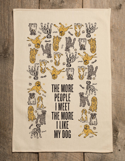 The More People I Meet... Kitchen Towel SOUTHERN FRIED DESIGN BARN