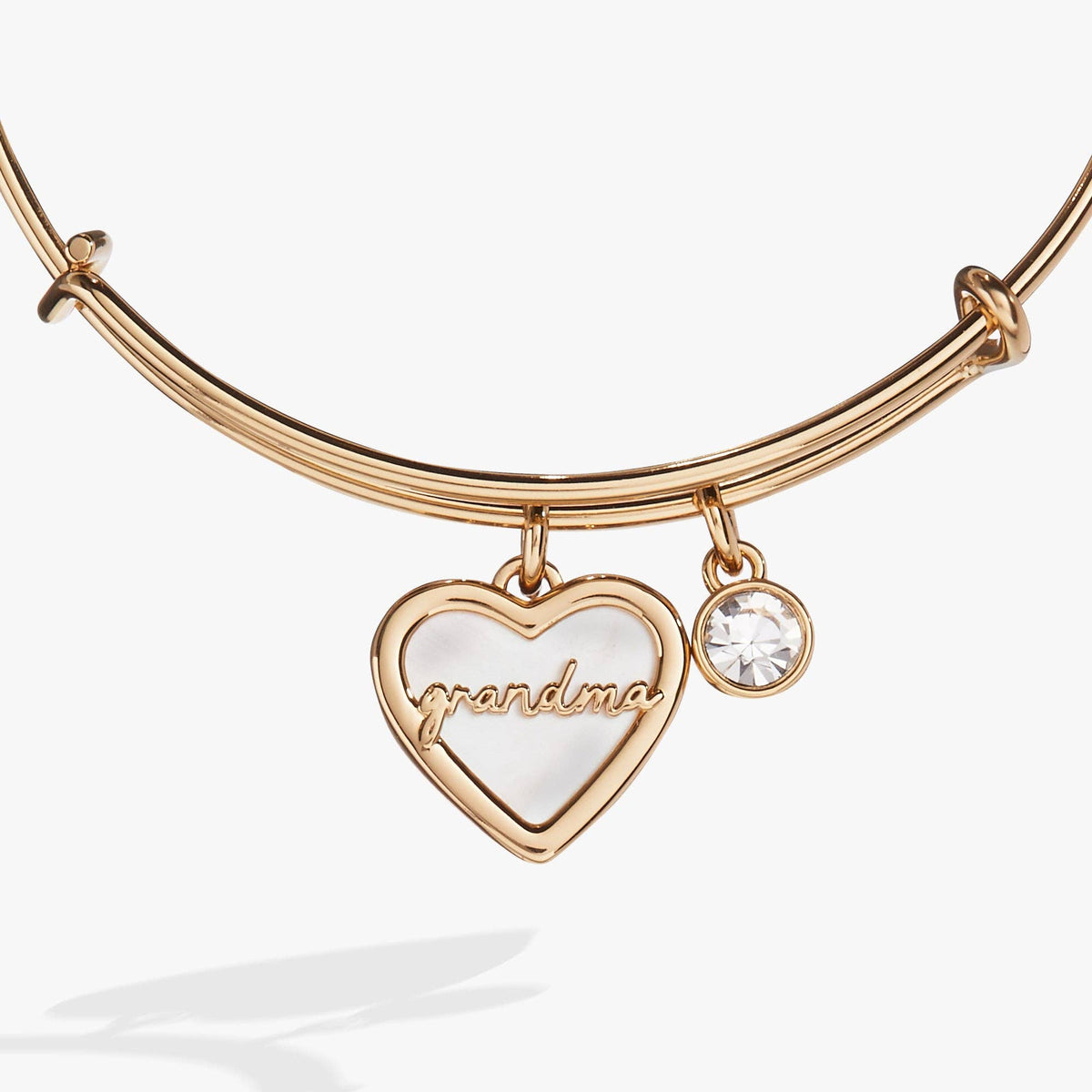 Alex & Ani Grandma Mother of Pearl Bangle