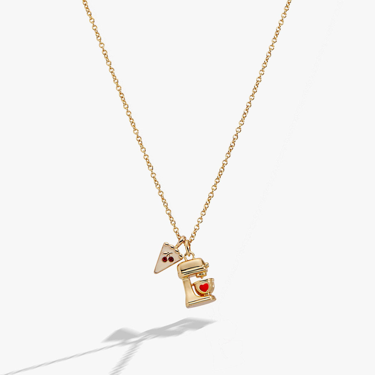 Alex & Ani  Sweet Shop Pie and Kitchen Mixer Charm Pendant Necklace