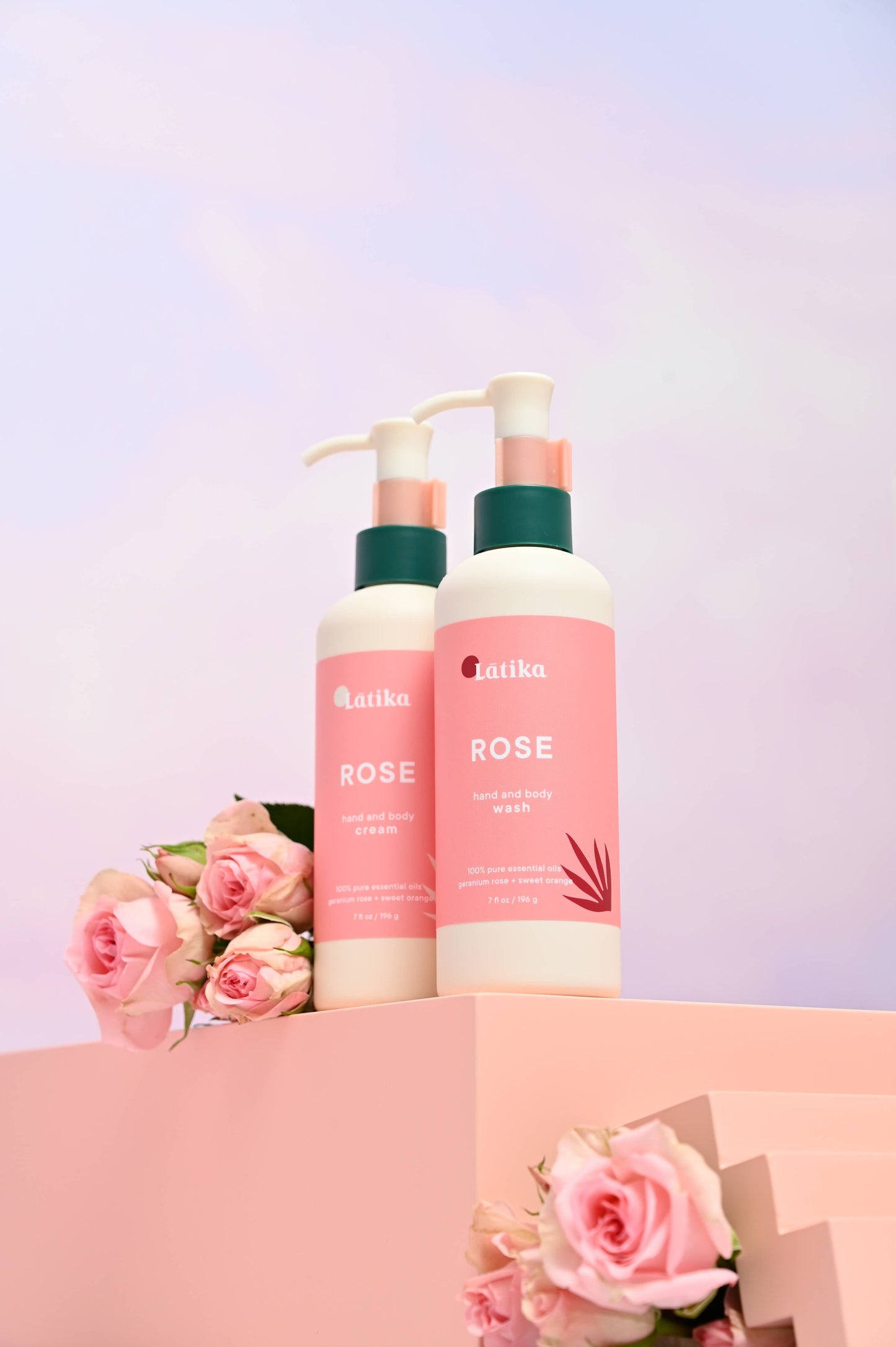 Wildflower -Organic Essential Oils Hand + Body Wash 🌺 Latika Beauty