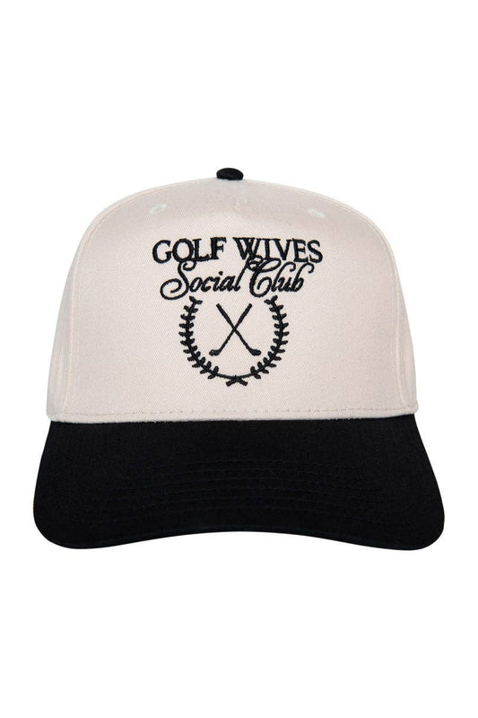 Golf Wives Social Club Two-Toned Fitted Hat Katydid