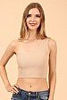 Bluevelvet Solid Bandage Sleeveless Top - 926 West